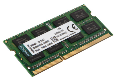 Memria 8GB DDR3L 1600MHz SODIMM Kingston KCP3L6SD8/8