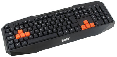 Teclado Gaming K-Mex KM-E228 c/ multimdia, USB