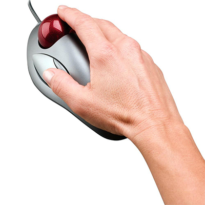 Trackball Logitech Marble mouse USB e PS2 910-000806-I