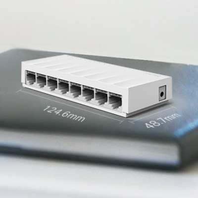 Switch 8 portas TP-Link  LS1008 LiteWave 10/100Mbps