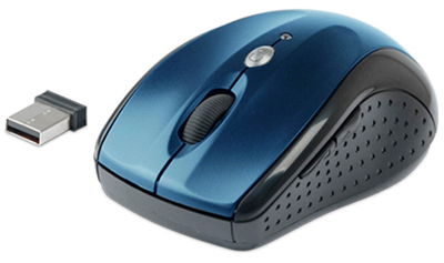 Mouse sem fio 8 bot�es C3Tech M-W012 1600dpi 2.4GHz