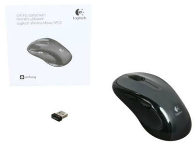 Mouse s/ fio Logitech M510 USB at 1000 dpi 5 botes