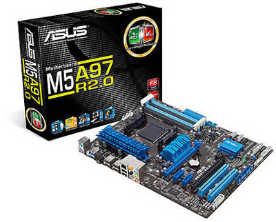 Placa me Asus M5A97 R2.0 p/ AMD AM3+ FX CrossFireX