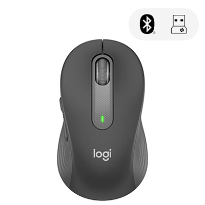 Mouse Optico s/ fio Logitech M650 Signature 5 bot 4kdpi