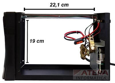 Mdulo de bateria automotiva externa MCM p/ nobreaks