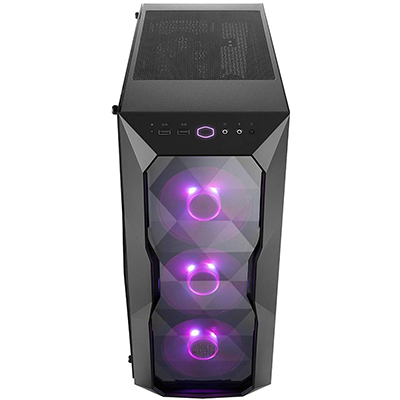 Gabinete gamer Midi torre CoolerMaster Masterbox TD500