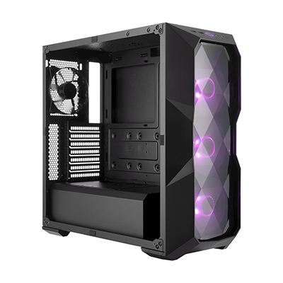 Gabinete gamer Midi torre CoolerMaster Masterbox TD500