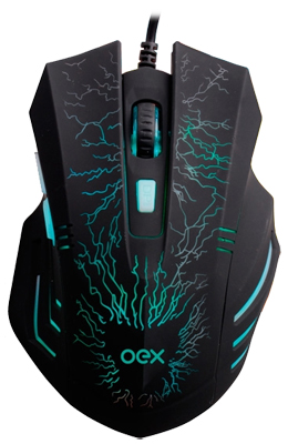 Mouse e padmouse OEX MC101 Combo Stage 2400dpi, 7 cores