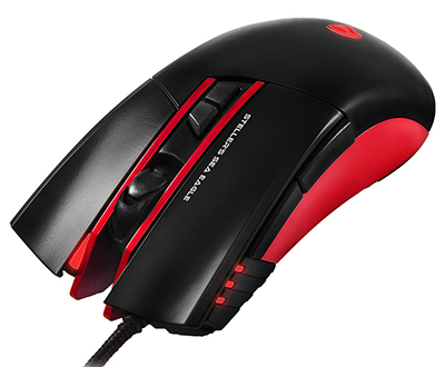 Mouse Gamer C3Tech MG-200 3200 dpi 7 botes USB