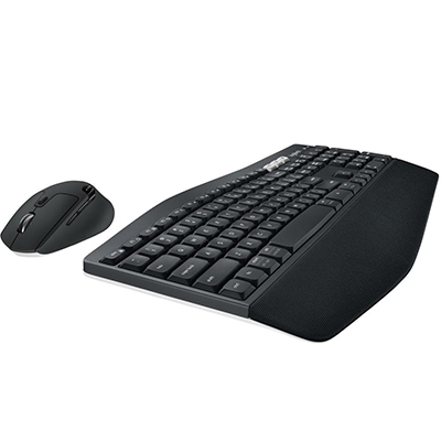 Teclado e mouse s/ fio Bluetooth Logitech MK850 100 DPI