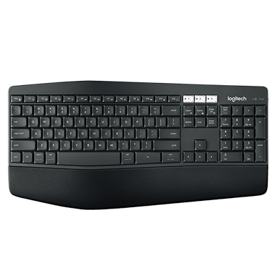 Teclado e mouse s/ fio Bluetooth Logitech MK850 100 DPI