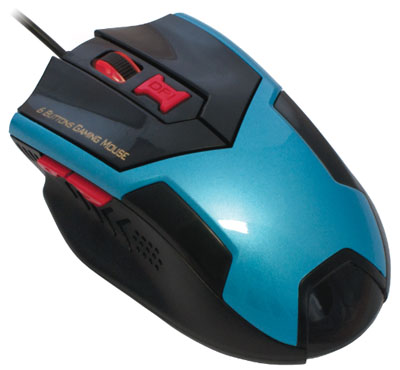 Mouse Gaming K-Mex MO-X135 6 botes, at 1600 DPI USB