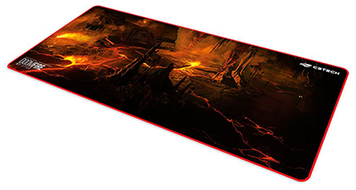 Mouse Pad C3Tech MP-G1100 Gaming DoomFire 70x30 cm