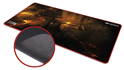 Mouse Pad C3Tech MP-G1100 Gaming DoomFire 70x30 cm