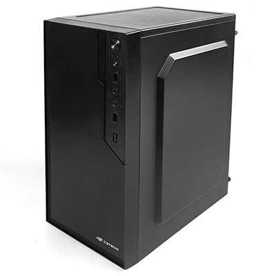 Gabinete micro-ATX C3Tech MT-26BK c/ fonte 200W