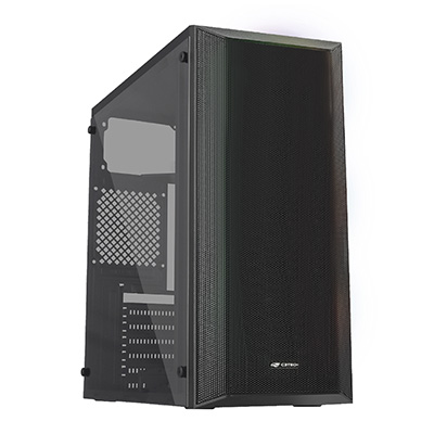 Gabinete Gamer torre C3Tech MT-G220BK sem fonte