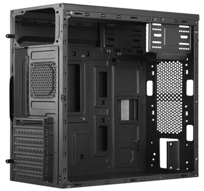 Gabinete gamer MidiTorre C3Tech MT-G300BK USB3 s/ fonte