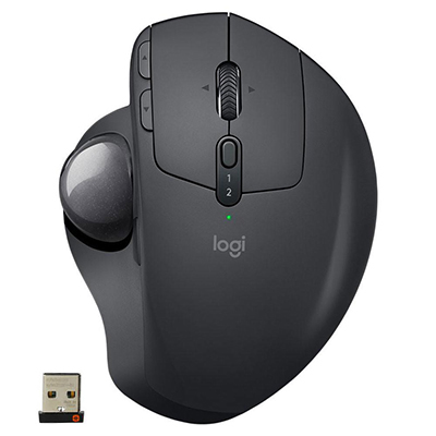 Trackball sem fio Logitech MX Ergo Bluetooth e Wireless