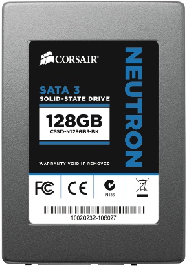 SSD Corsair Neutron 128 GB SATA-3 7 mm c/ adapt 3,5 p.