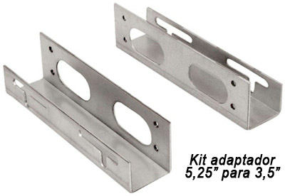 Adaptador de baia de 5 1/4 para 3,5 pol. Nilko NK039999