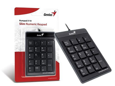 Teclado numrico Genius Numpad i110 teclas slim, USB 