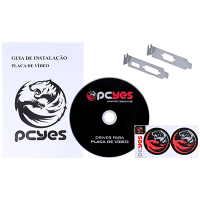 Placa vdeo PCyes Geforce GT730 2GB GDDR5 VGA DVI HDMI