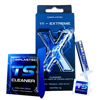 Pasta T�rmica High-End de 4g Implastec TS Extreme 15,9 WM.K