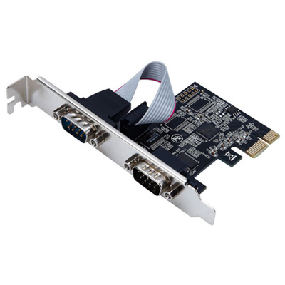 Placa PCI-express 2 portas seriais RS-232 Comtac 9049