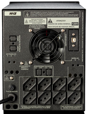 Nobreak NHS Premium PDV senoid isol. 1KVA 1000W biv/120