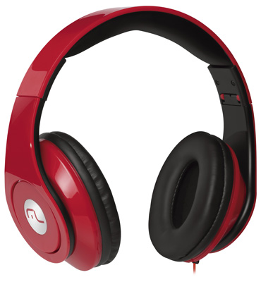 Headphone Multilaser PH076 Xtream Phone verm. 105dB P2