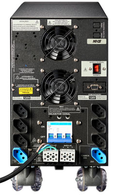 Nobreak NHS Prime OnLine Seno. isol 3KVA 2100W Biv/120V