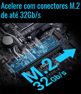 Placa me Asus Prime A320M-K/BR p/ AMD AM4 VGA HDMI