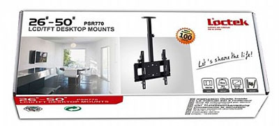 Suporte de teto Loctek PSR770 p/ TV de 26 at� 55 poleg