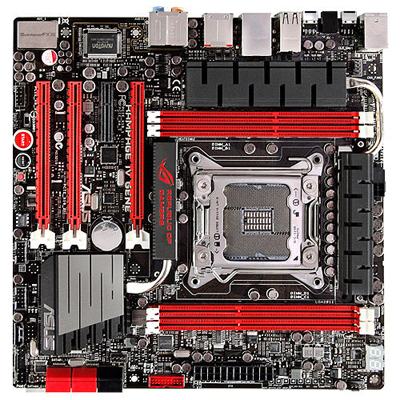 Placa me Asus Rampage IV Gene, p/ i7 LGA-2011 PCIe 3.0