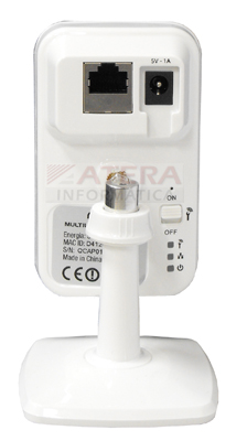 Cmera IP Multilaser RE007 WiFi 640x480 30FPS c/ microf