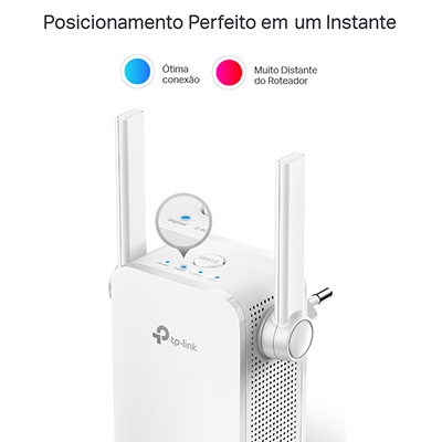 Repetidor e extensor de rede TP-Link RE305 AC1200 