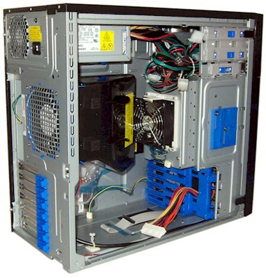 Gabinete Intel SC5650UP c/ fonte de 400W reais