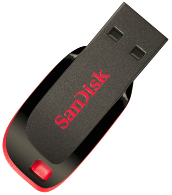 Pendrive SanDisk Cruzer Blade 8GB, SDCZ50-008G-B35