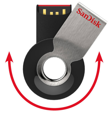 Pendrive SanDisk Cruzer Orbit 32GB SDCZ58-032G-B35 USB2