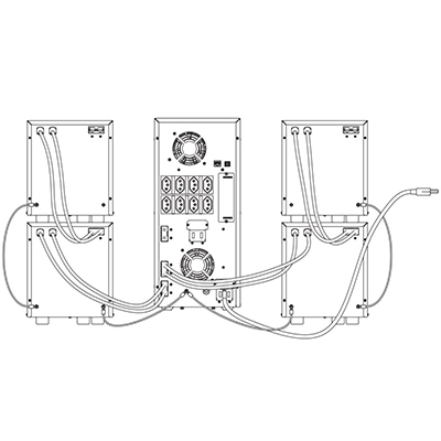 Nobreak senoidal APC SMC3000XLBI-BR 3KVA (3KW) Biv/115V