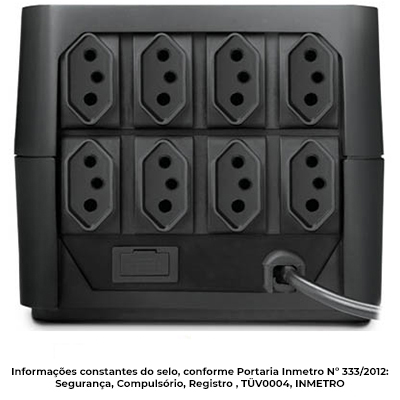 Estabilizador APC 1000W SOL1000G4BI-BR Bivolt sada 115