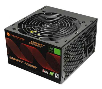 Fonte de 430W reais Thermaltake SP-430P, Smart series