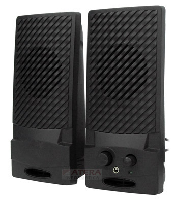 Caixas de som multimdia Multilaser SP044 1W RMS USB P2