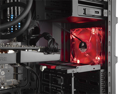 Gabinete ATX midi-torre Corsair Carbide SPEC-03 red