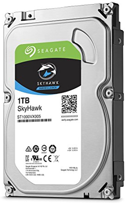 HD 1TB SATA3 p/ video DVR NVR Seagate Skyhawk 64MB