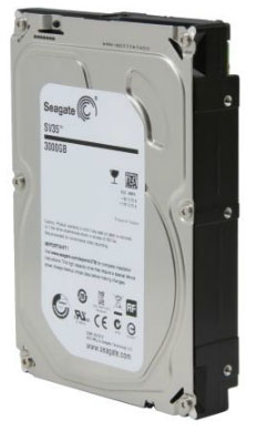 HD 3TB SATA3 p/ vdeo Seagate ST3000VX000 64MB 6Gbps