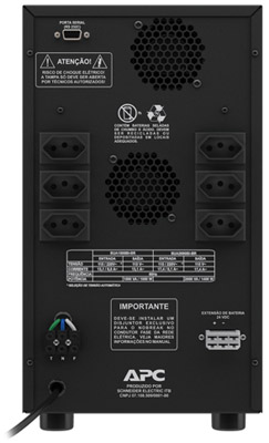 Nobreak senoidal APC SUA1500BI-BR 1,5KVA 1050W biv/115V