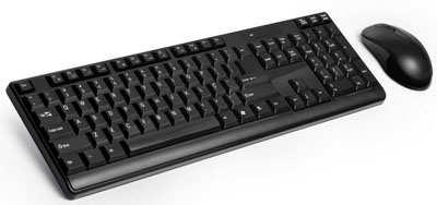 Teclado e mouse sem fio Multilaser TC162, 9m 1000 dpi