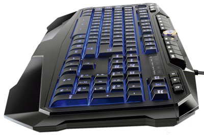 Teclado Gamer Multilaser TC167 Warrior c/ LED USB 50cps