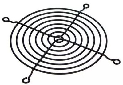 Tela met�lica de prote��o p/ cooler de 120 x 120 mm